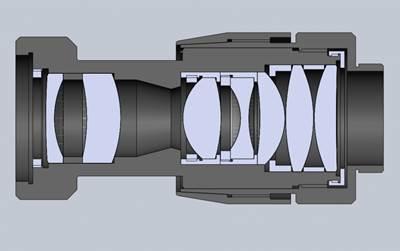 SWIR Lens outline